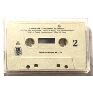 Supertramp – Breakfast in America Cassette Tape 1979 Album Rock Classic A&M